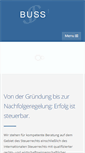 Mobile Screenshot of buss-berlin.de